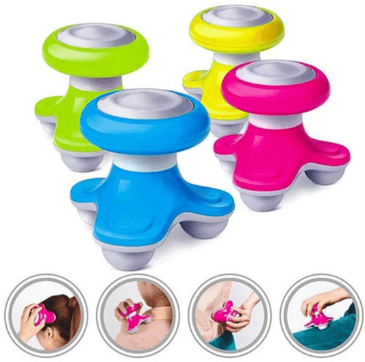 Rechargeable Mini Handheld Wave Vibrating Massager - DMC Wholesale