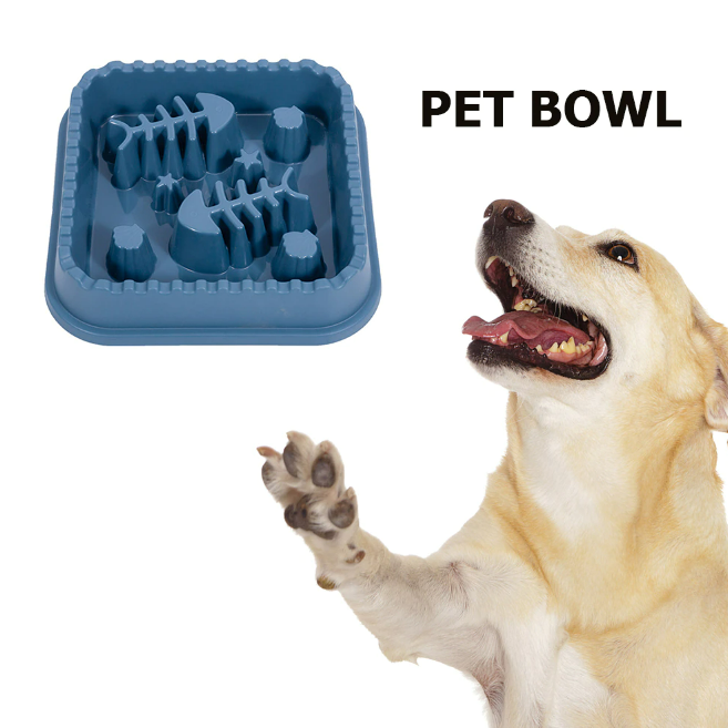 Slow Feeding Pet Bowl