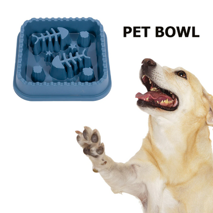 Slow Feeding Pet Bowl