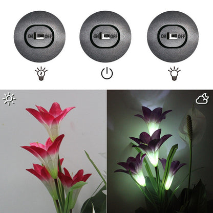 Fake Flower Light Garden Decoration (2 pcs)