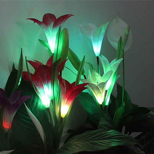 Fake Flower Light Garden Decoration (2 pcs)