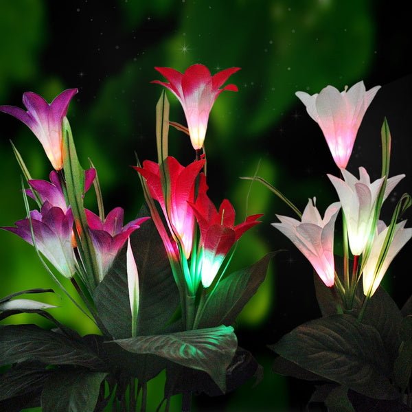 Fake Flower Light Garden Decoration (2 pcs)