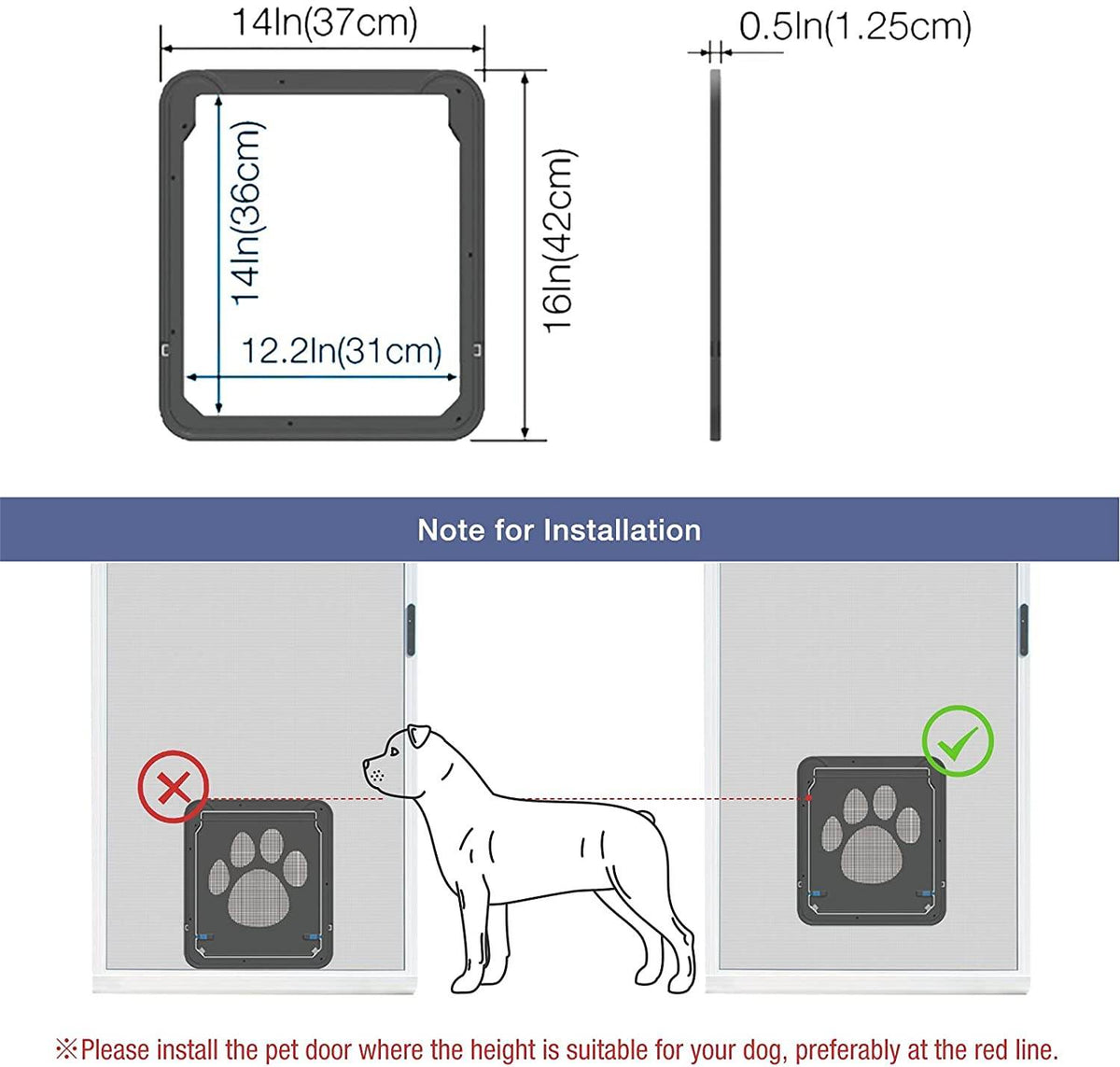 Pet Door Screen - DMC Wholesale