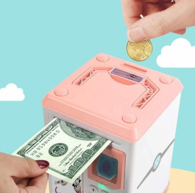 Fingerprint Electronic Piggy Bank