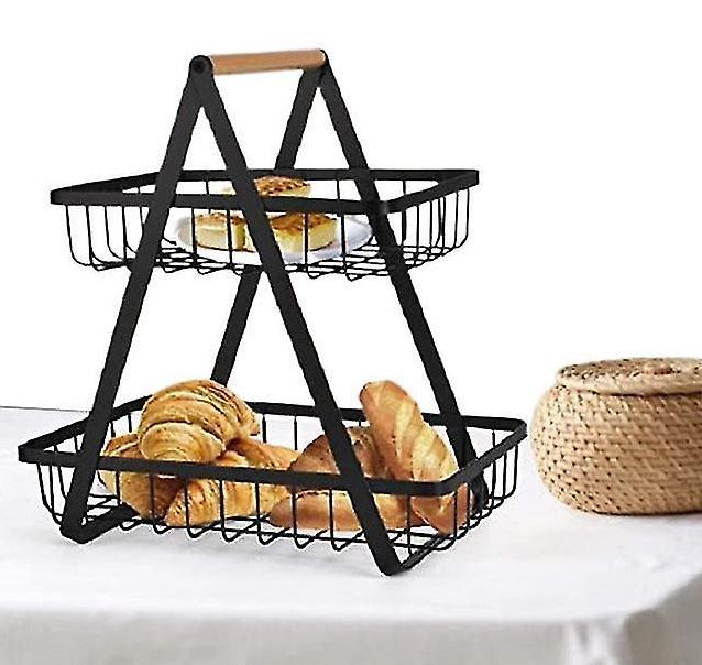 Metal Stack Rack (2 Tier)