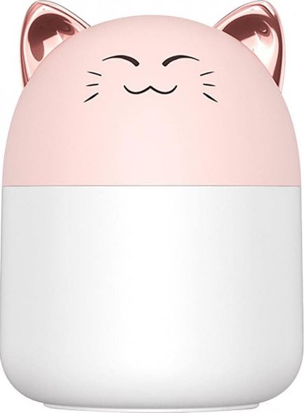 Portable USB Mini Humidifier (250ml)(Pink)