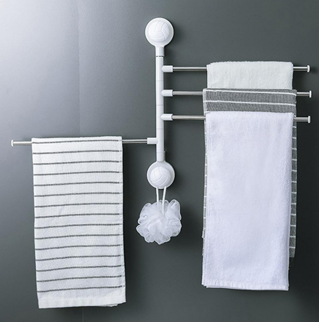 Suction Cup Towel Rack