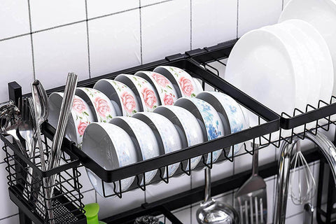 Space Saving Dish Draining Rack (85cm) - Alt View