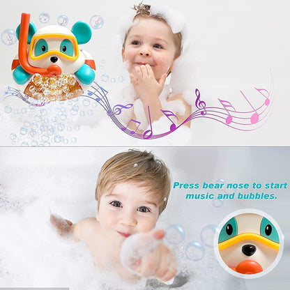 Automatic Bubble Blower Baby Bath Toy