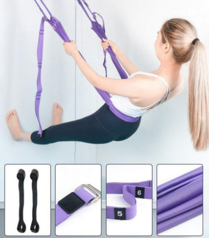 Adjustable Aerial Yoga Strap Hammock Swing