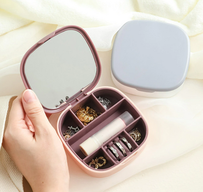 Jewellery Storage Box With Mirror (Each)