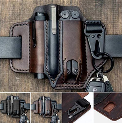 Multifunctional Leather Pocket Organiser