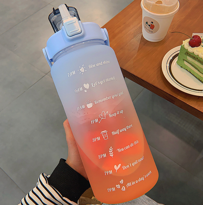 Motivational Water Bottle (2L)