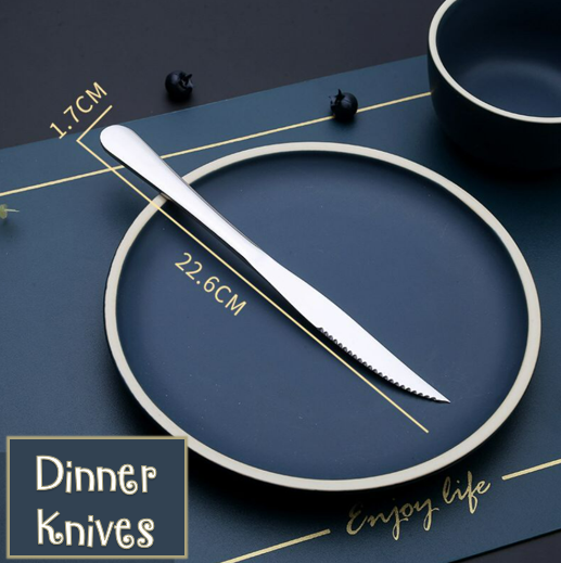 Stainless Steel Steak Knife Set (6 pcs)