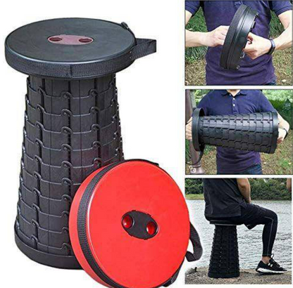 Retractable Telescopic Portable Camping Seat