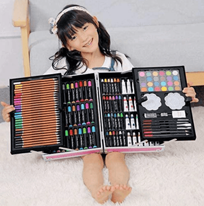 Unicorn Art Set With Aluminum Casing (145pc) - DMC Wholesale