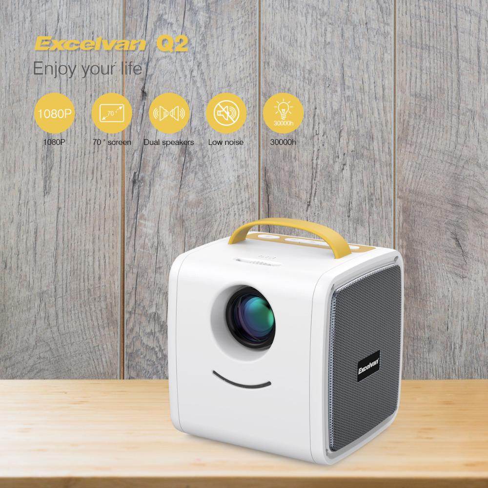 Projector Q2 Mini Portable Projector (Q2) – DMC Wholesale