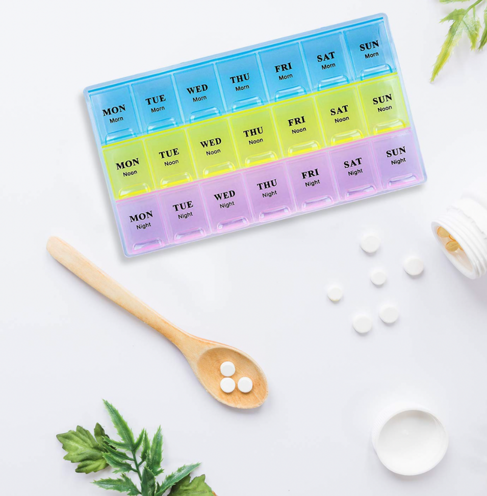 Weekly Pill Organiser (21 Compartment)