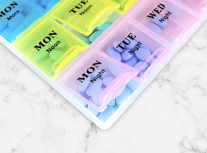 Weekly Pill Organiser (21 Compartment)