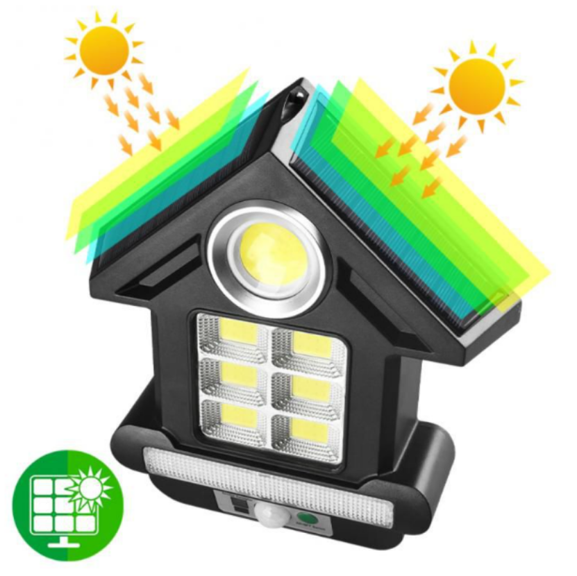 Multi Light Motion Sensor Solar Wall Lamp