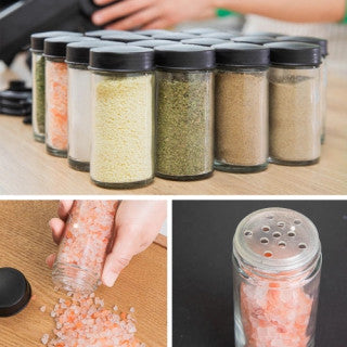 Jar Rotating Spice Rack (18 pcs)