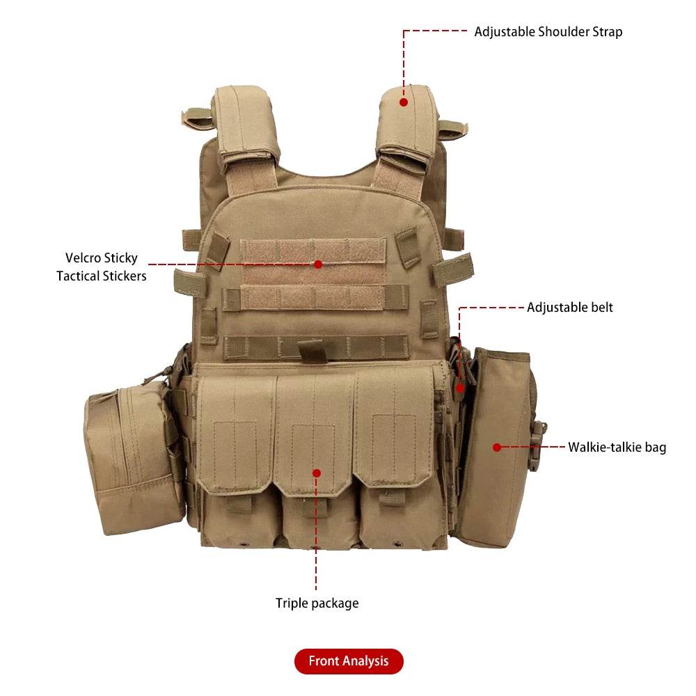 Airsoft Military Tactical Vest - DMC Wholesale