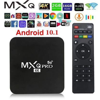 Android MXQ Pro 4K 5G HD TV Box