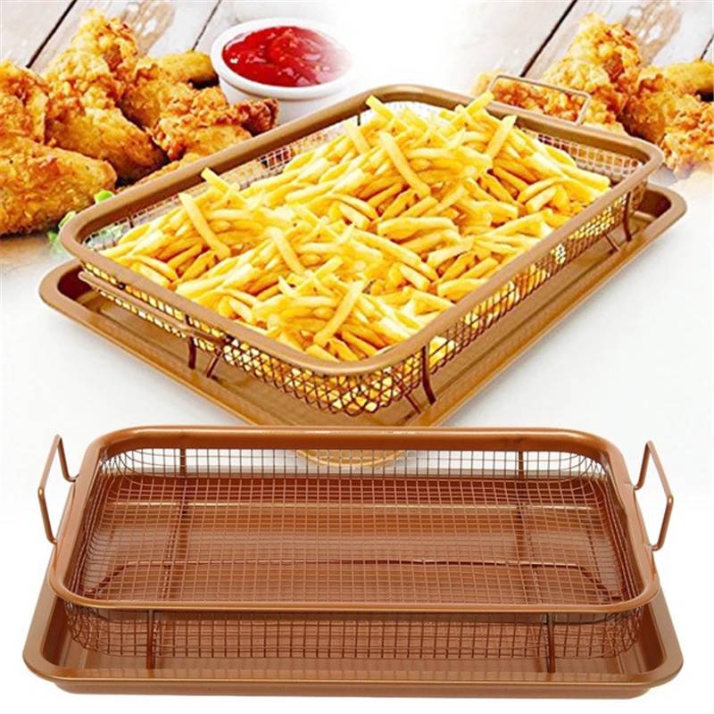 Rectangular Copper Chef Crisper