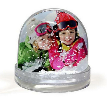 Snow Globe Picture Frame
