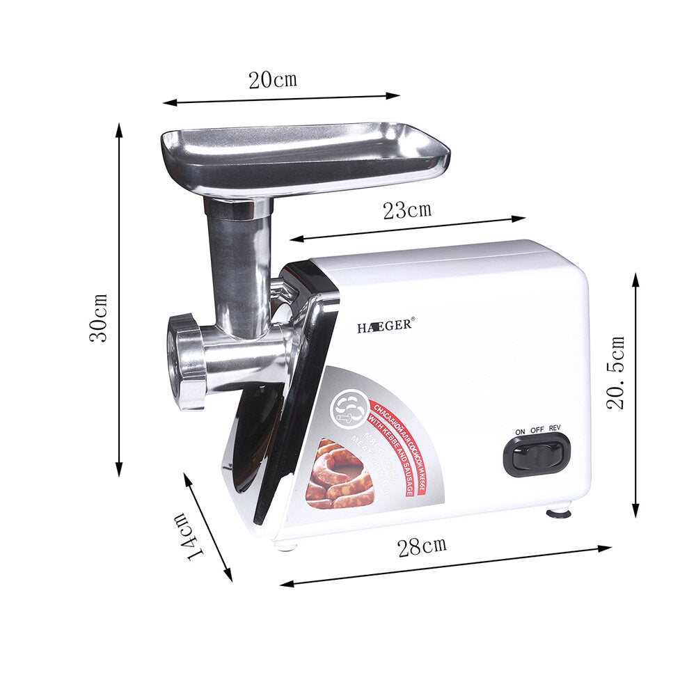 3in1 Electric Meat Grinder (2500W)