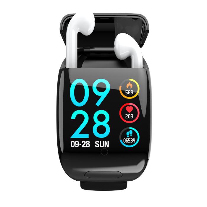 Smart Watch with Wireless Earbuds