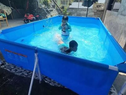 High Quality Portable Swimming Pool (4m x 2.1m x 81cm)