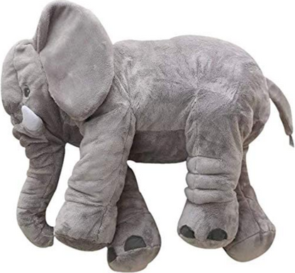 Large Elephant Pillow with Blanket