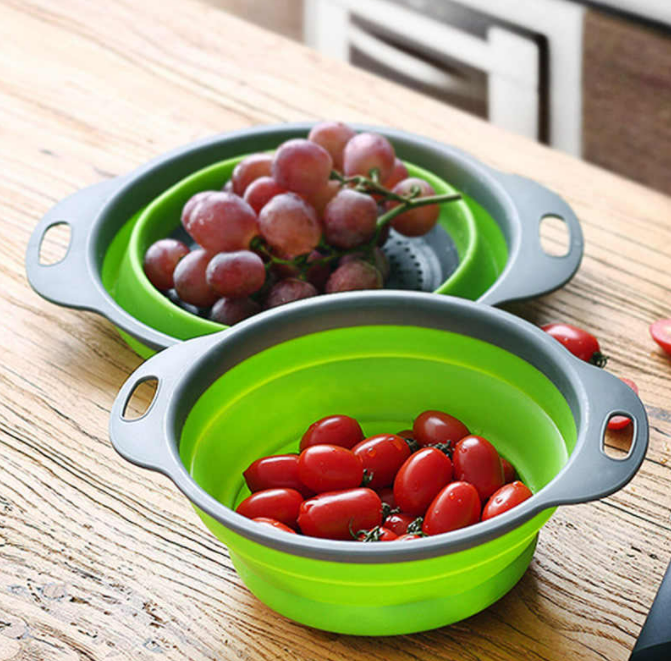 Collapsible Filter Basket Colanders (2 pcs)