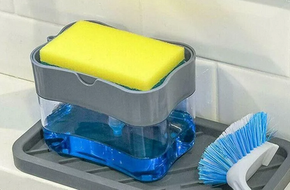 Soap Dispenser and Sponge Caddy