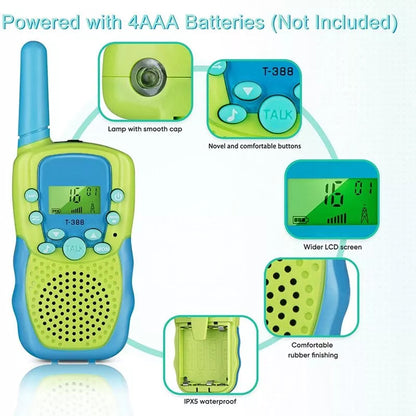 Little Explorer Walkie Talkie Set (3km Range)(2 pcs)