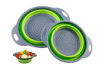 Collapsible Filter Basket Colanders (2 pcs)