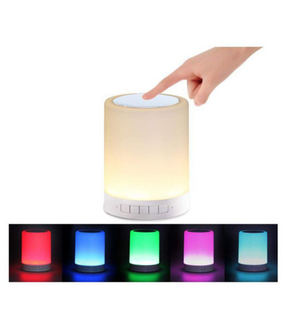 Smart Multicolour Portable Speaker And Touch Lamp