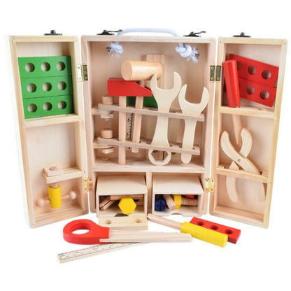 Wooden Durable Educational Tool Set For Children