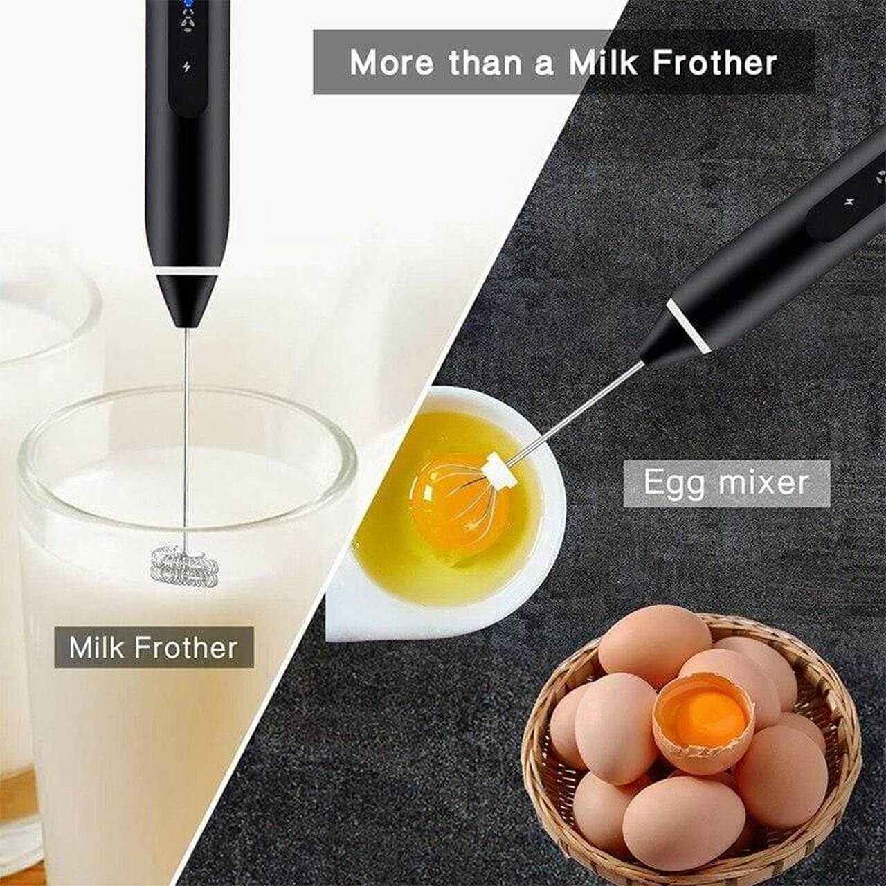 USB Rechargeable Milk Frother